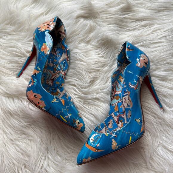 NWT CHRISTIAN LOUBOUTIN
Patent Loubi Odyssey Hot Chick 100 Pumps Size: 36 - Picture 2 of 9